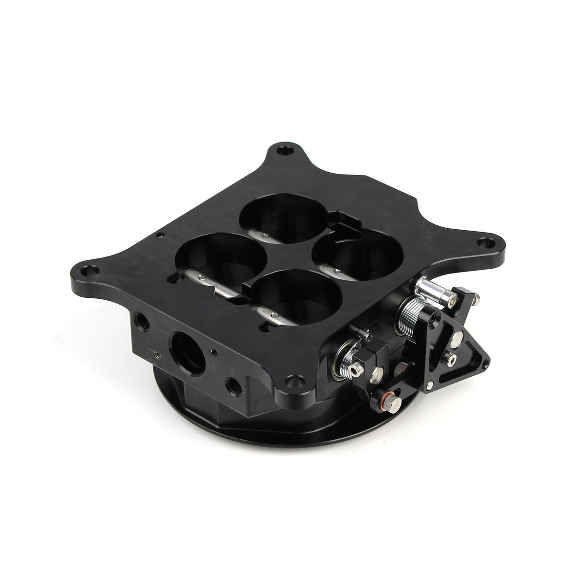 1200 Cfm 4 Barrel 4150 Billet Throttle Body - Black