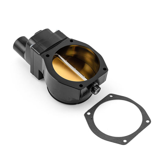 102mm Fly By Wire LS2 4 Bolt High Flow Throttle Body Black