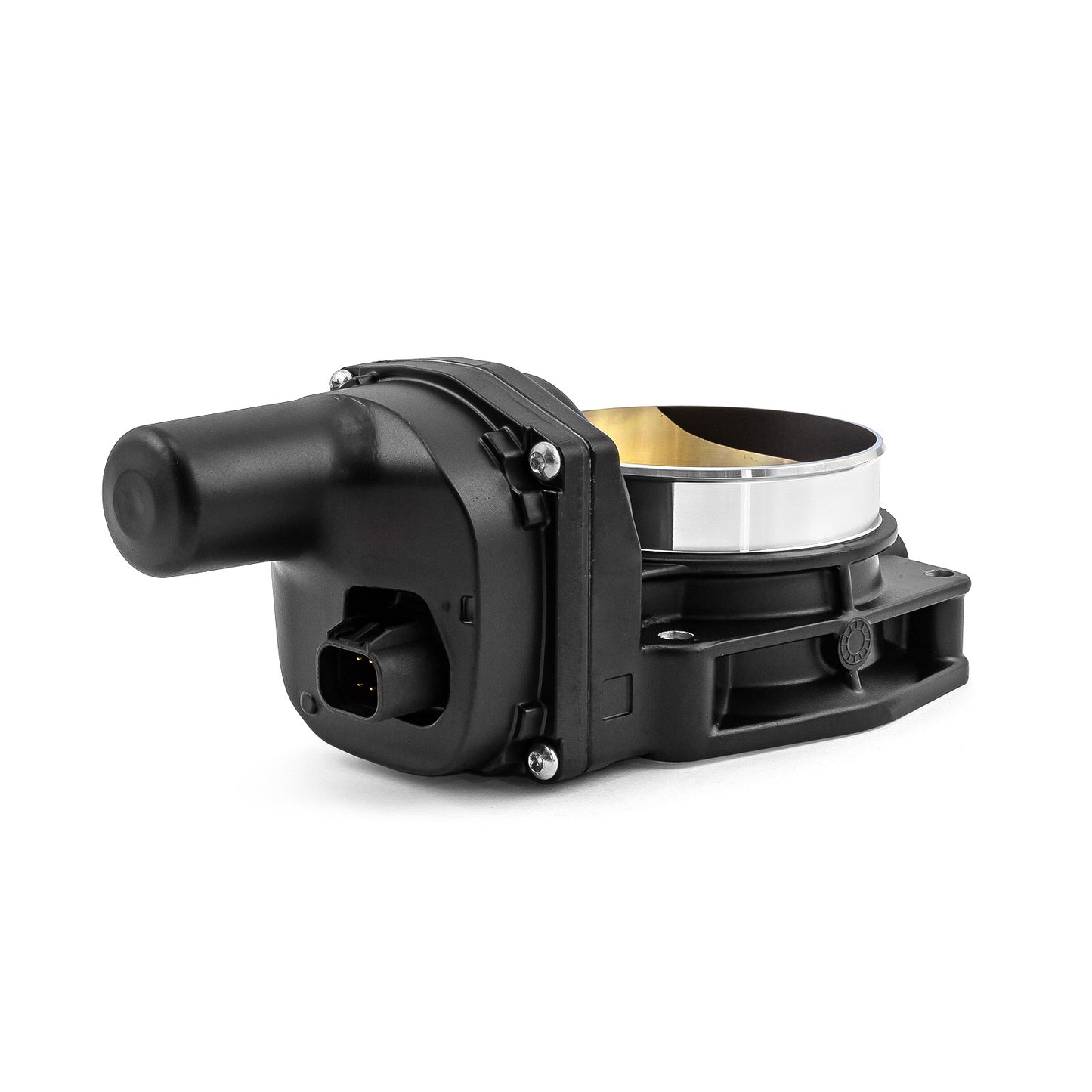 Cuerpo del acelerador Fly By Wire LS2 de 92 mm, 4 pernos y alto flujo, color negro