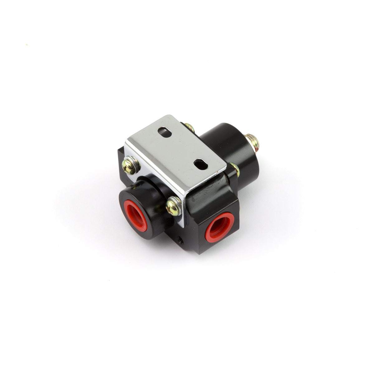 3-12 psi Adjustable Universal Deadhead Fuel Pressure Billet Regulator Black