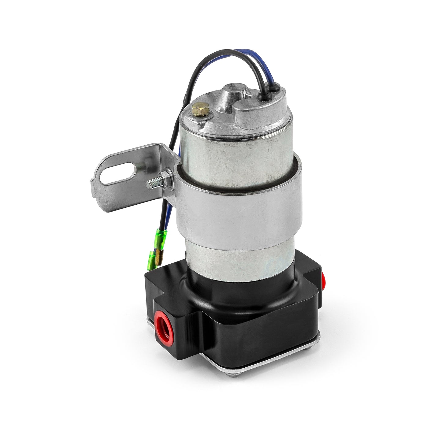 Bomba de combustible eléctrica universal Red Billet de 140 Gph a 14 PSI - Negra