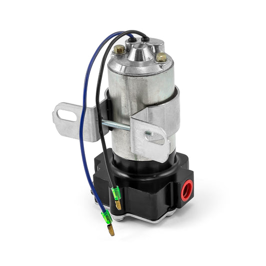 Bomba de combustible eléctrica universal Red Billet de 140 Gph a 14 PSI - Negra