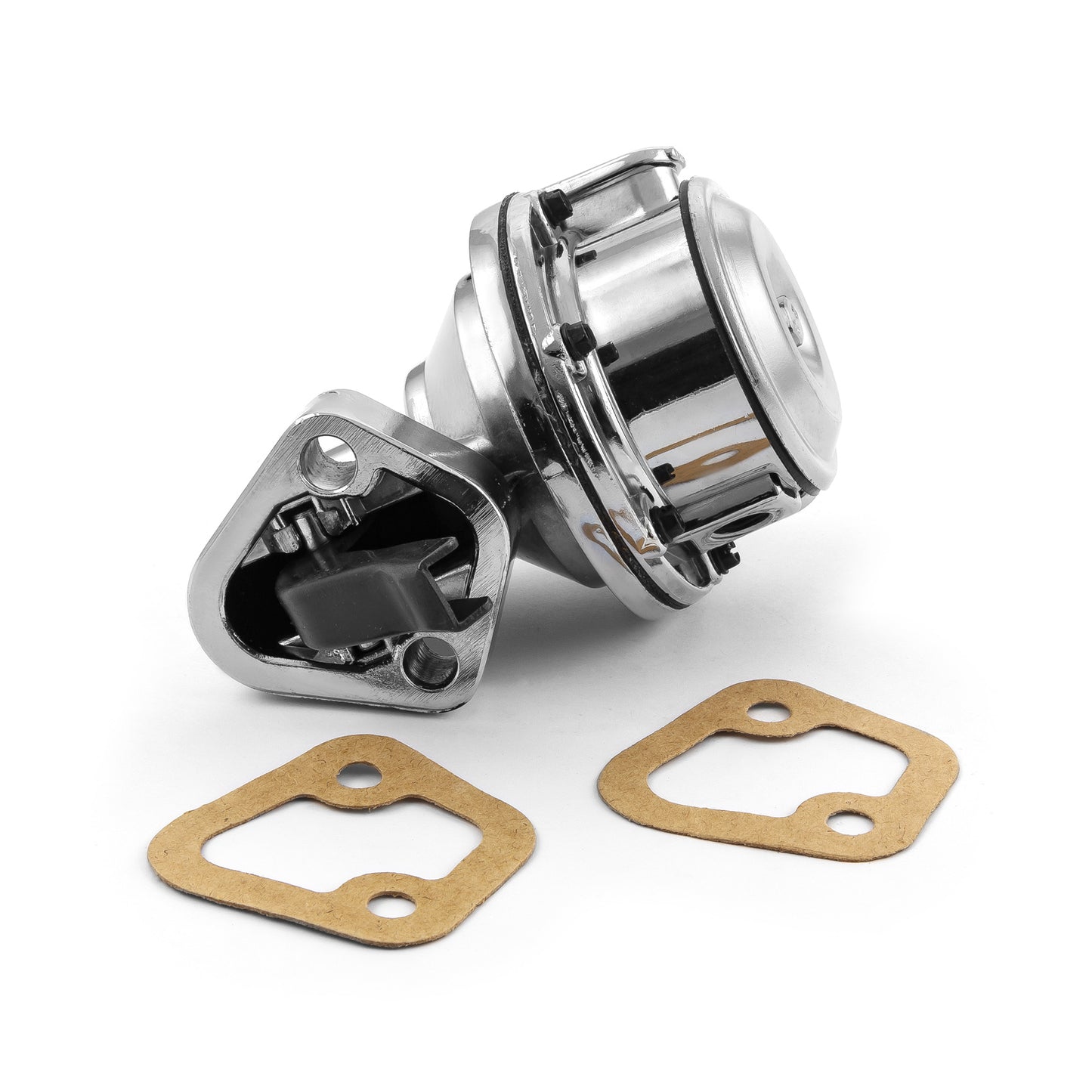 Bomba de combustible mecánica de alto volumen Chevy BBC 454, cromada, conexión NPT de 1/4"