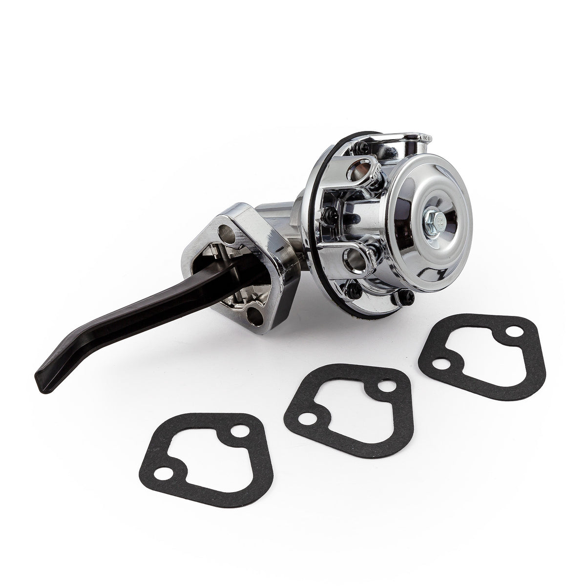 Ford SB 289 302W High Volume Mechanical Fuel Pump Chrome