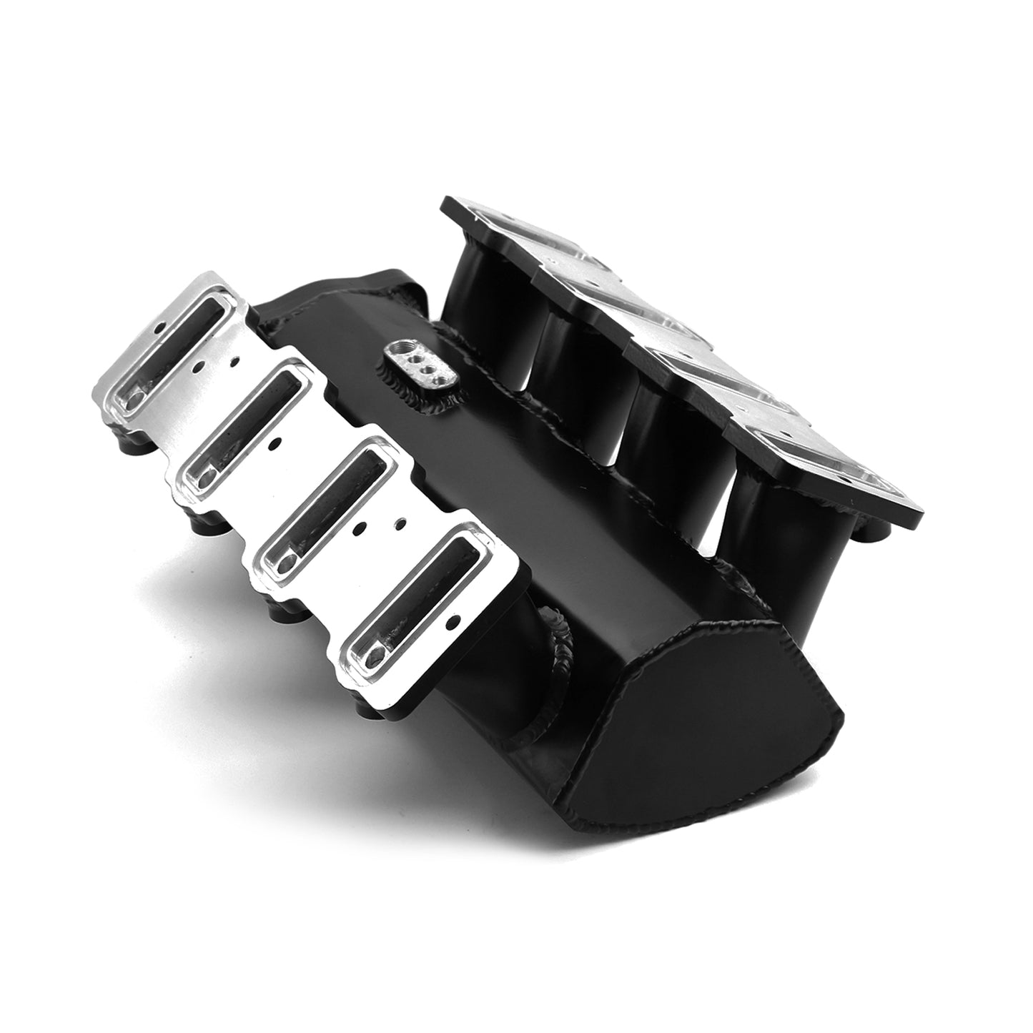 Colector de admisión de aire Ram EFI de 102 mm fabricado en negro para Chevy GM LS1 LS2 LS6