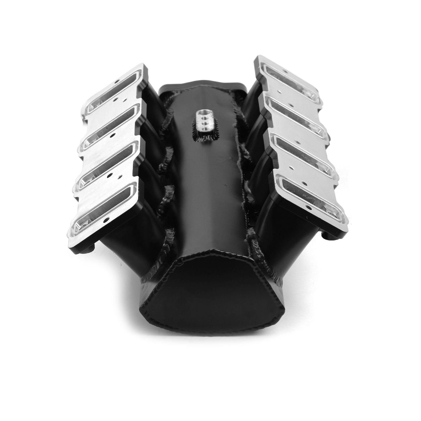 Colector de admisión de aire Ram EFI de 102 mm fabricado en negro para Chevy GM LS1 LS2 LS6