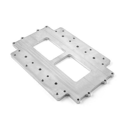 Placa de sobrealimentador para placa de colector de admisión de aire de ariete fabricada de 2 piezas únicamente