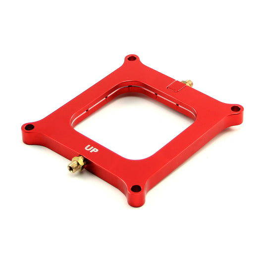 Placa espaciadora de inyección perimetral de óxido nitroso de 0,500 mm de diámetro interior cuadrado rojo