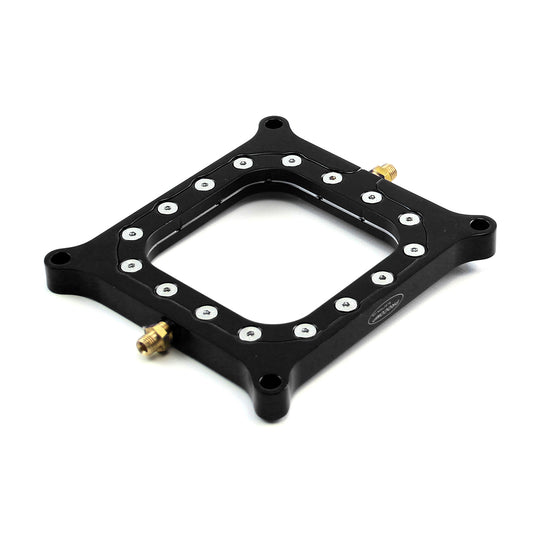 Placa espaciadora de inyección perimetral de óxido nitroso de 0,500 mm de diámetro interior cuadrado negro