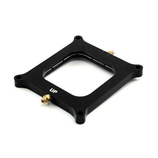 Nitrous Oxide 0.500 Black Billet Square Bore Perimeter Injection Spacer Plate