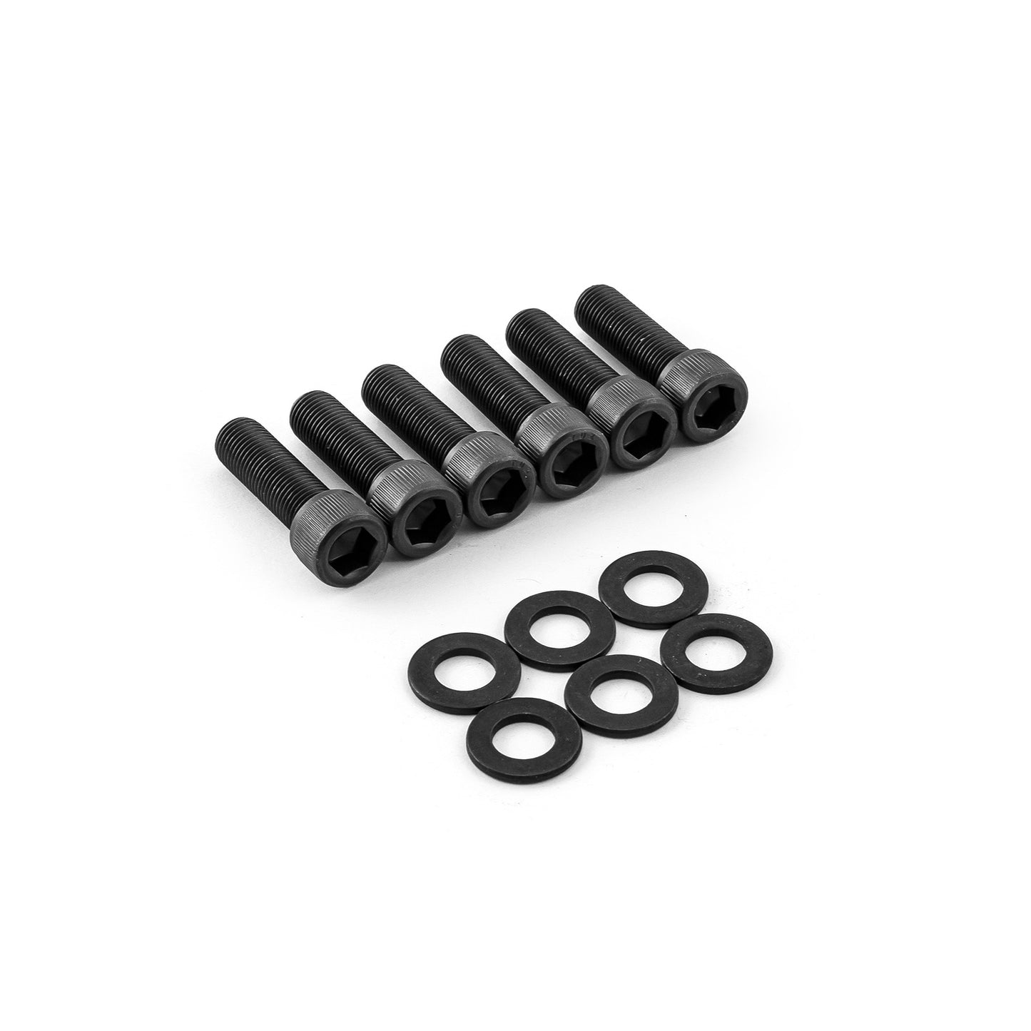 Kit de pernos de polea de entrada del supercargador, rosca fina de 1,25" y 3/8" (cantidad: 6)