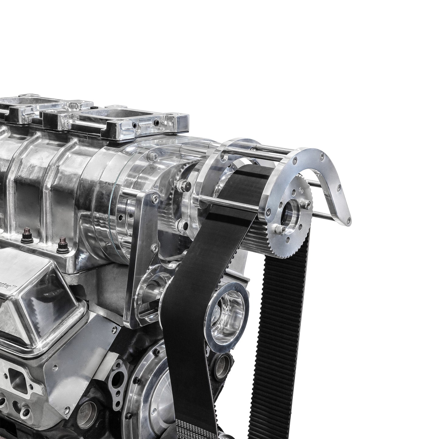 Protector de correa de sobrealimentador de soplador de aluminio billet