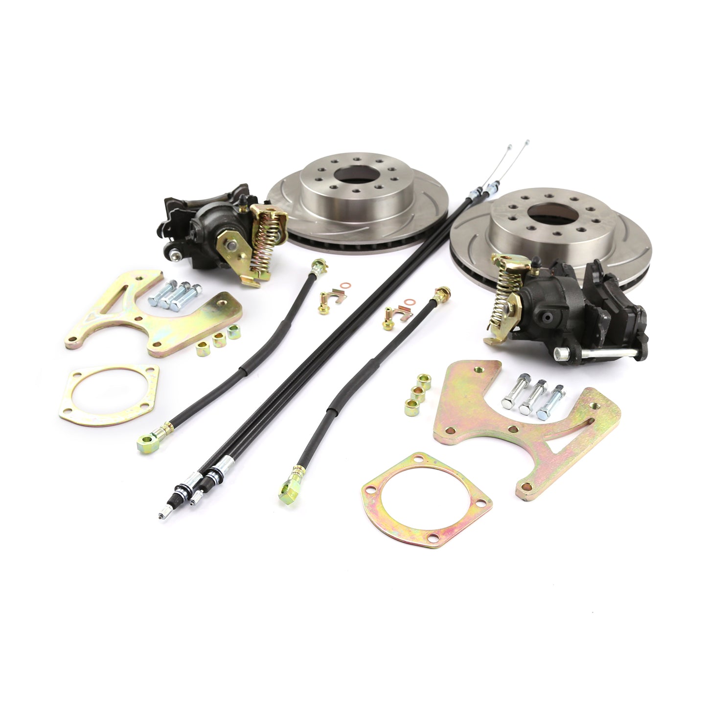 Kit de conversión de freno de tambor trasero a disco GM 10 de 12 pernos