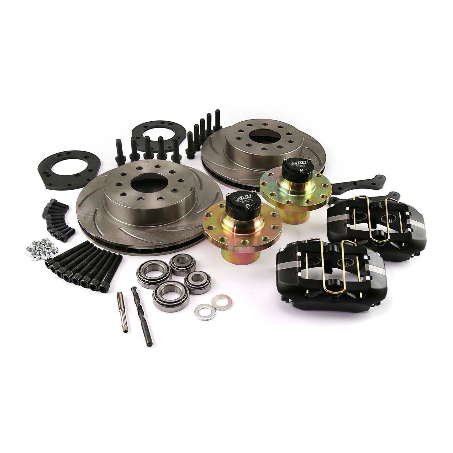 Ford Mustang 1965 - 1969 Front Disc Brake Conversion Upgrade Kit Billet 4 Piston