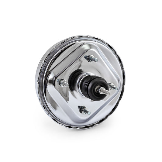 9" Universal Single Diaphragm Brake Booster Chrome