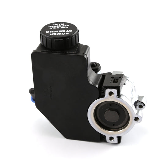 Chevy Gm 1980-01 Saginaw Tc Type 2 Power Steering Pump w/ Reservoir Chrome