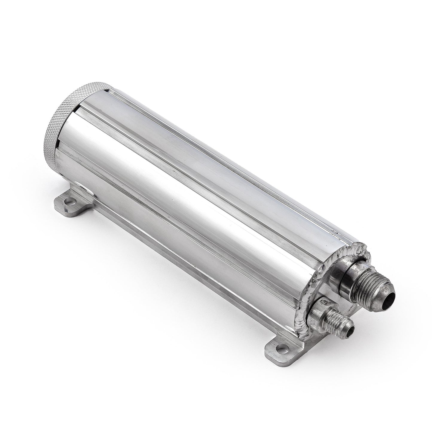 Depósito de dirección asistida de aluminio billet de 8,5 x 2,5