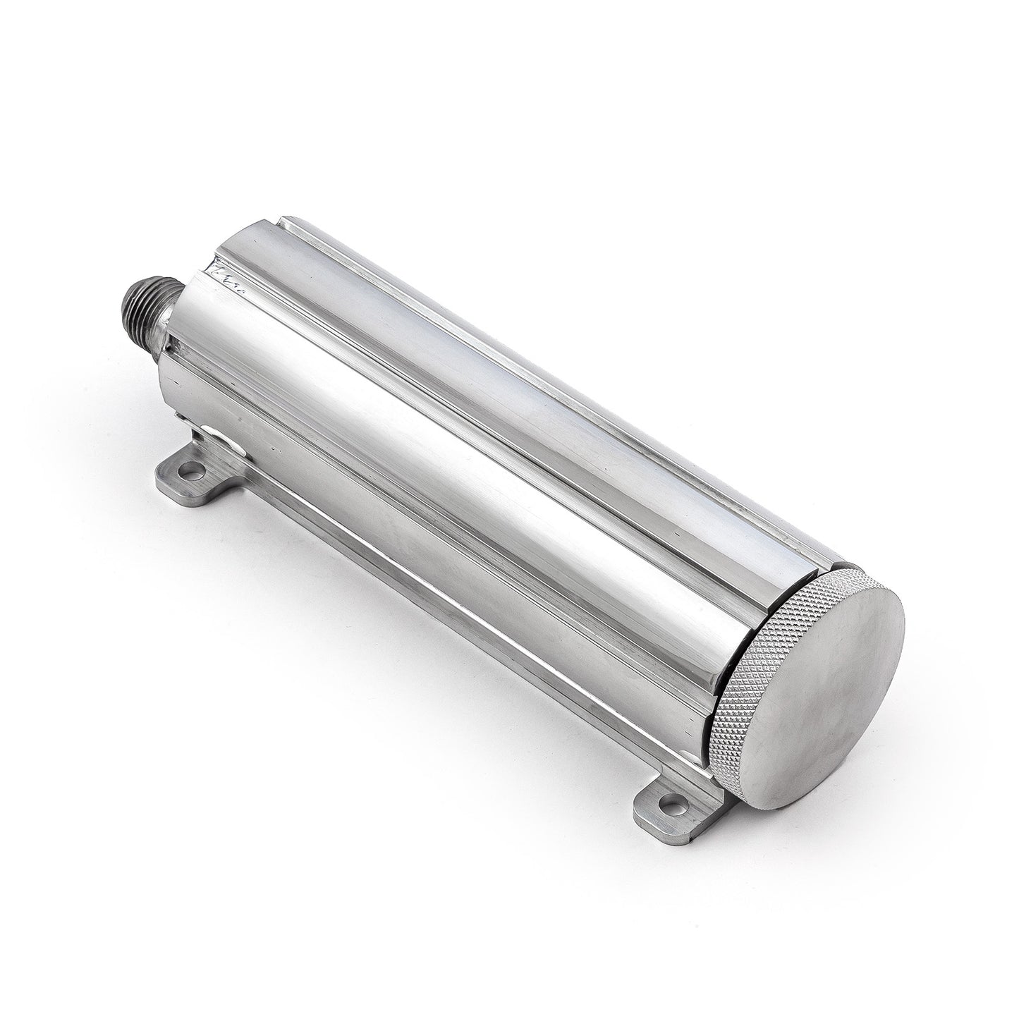 Depósito de dirección asistida de aluminio billet de 8,5 x 2,5