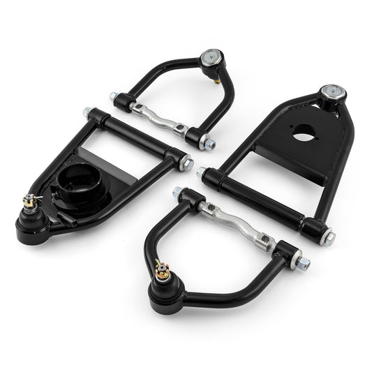 Juego de brazos de control tubulares inferior y superior (resorte helicoidal) para Ford Mustang II 2 (1974-78)