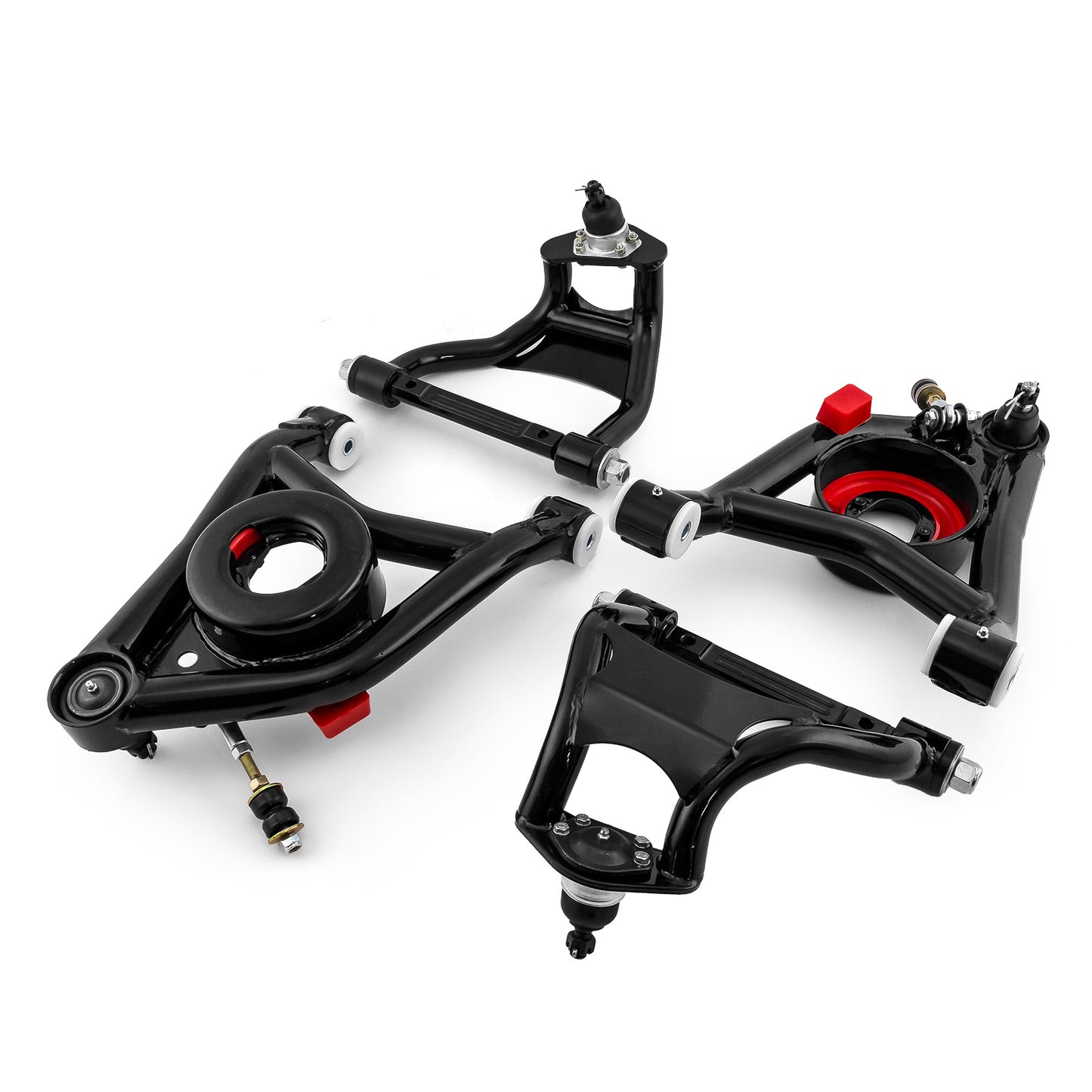 Brazos de control delanteros superiores e inferiores tubulares para Chevelle Monte Carlo GTO A Body 1968-72