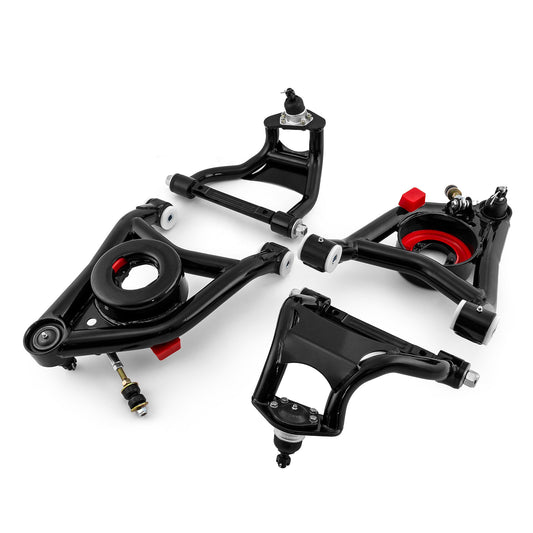 Brazos de control delanteros superiores e inferiores tubulares para Chevelle Monte Carlo GTO A Body 1968-72