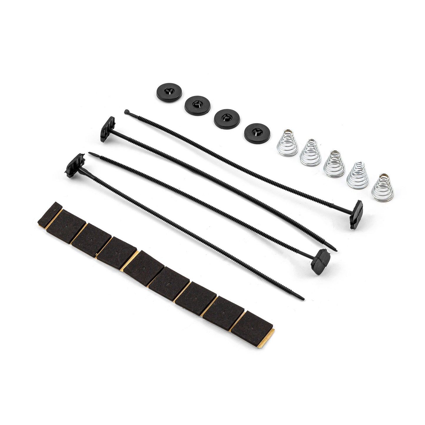 Kit de bridas de montaje para ventilador eléctrico universal de 9", 10", 12", 14" y 16" (4 unidades)