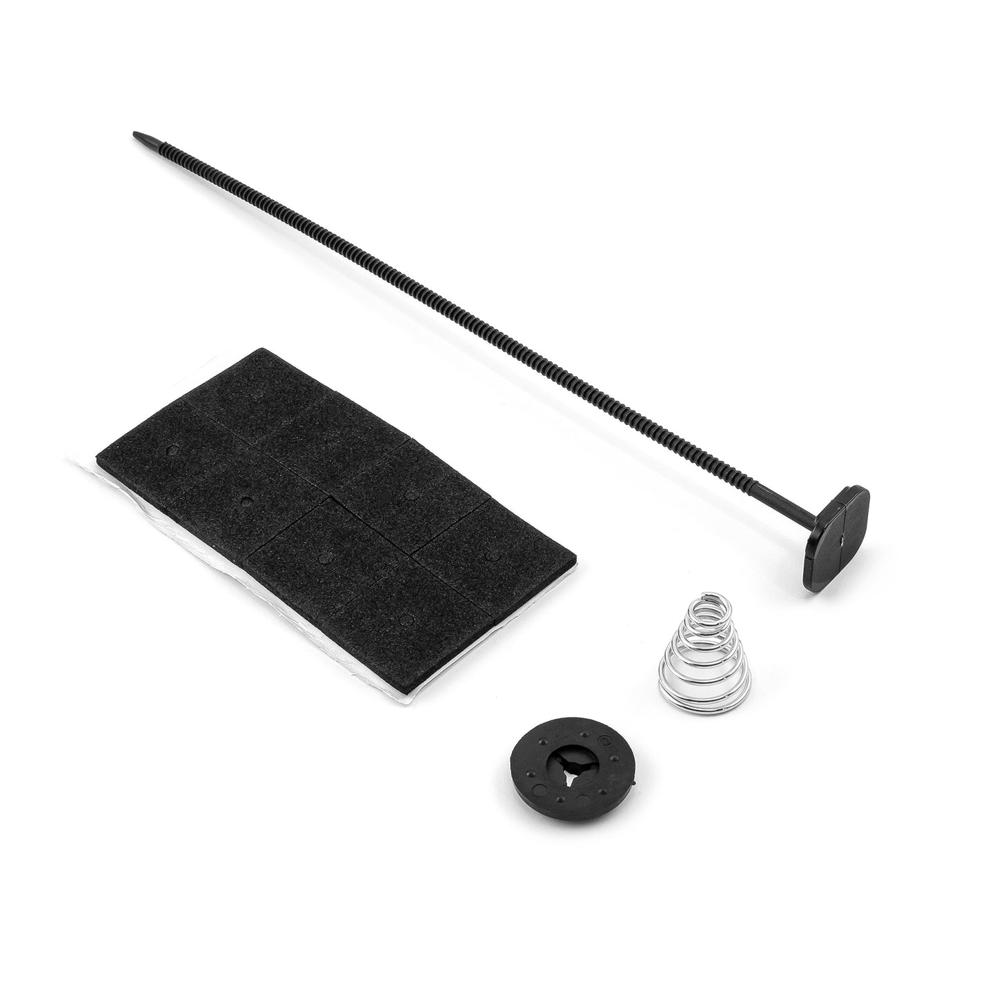 Kit de bridas universales para instalación de ventiladores eléctricos de 4", 9", 10", 12", 14" y 16" (100 unidades)