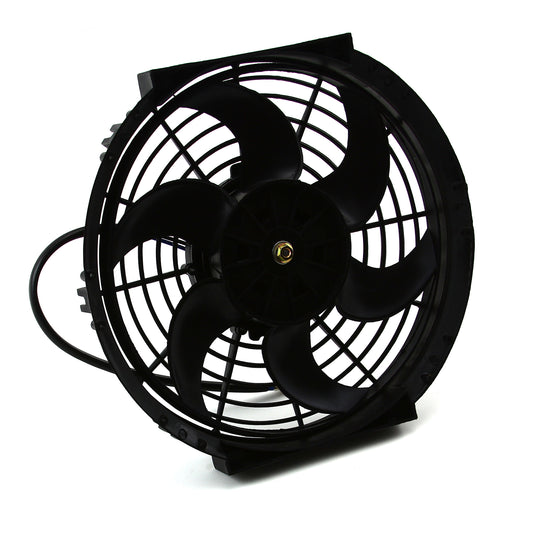 Ventilador termoeléctrico con aspas en forma de S de 12 V y 10" reversible
