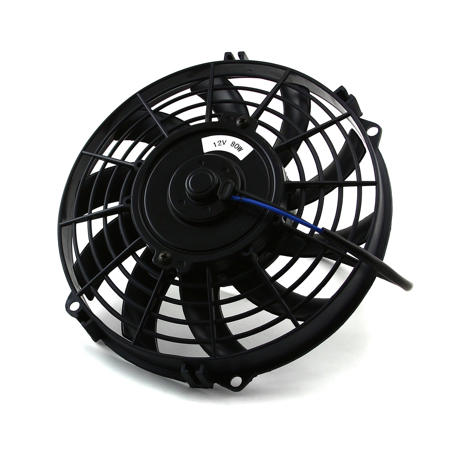 Ventilador termoeléctrico con aspas en forma de S de 12 V y 9" reversible