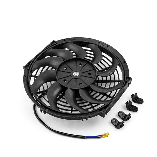 Ventilador termoeléctrico con aspas en forma de S de 12" y 12 V reversible