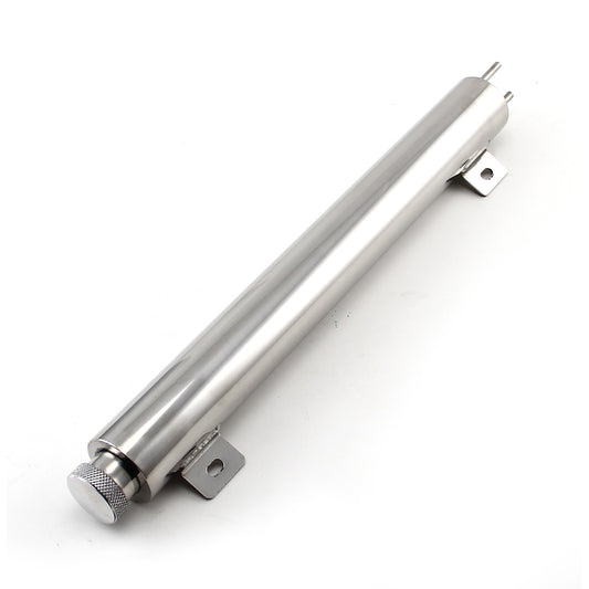 2" x 18" Stainless Steel Overflow Tank With Mounting Bracket Kit
