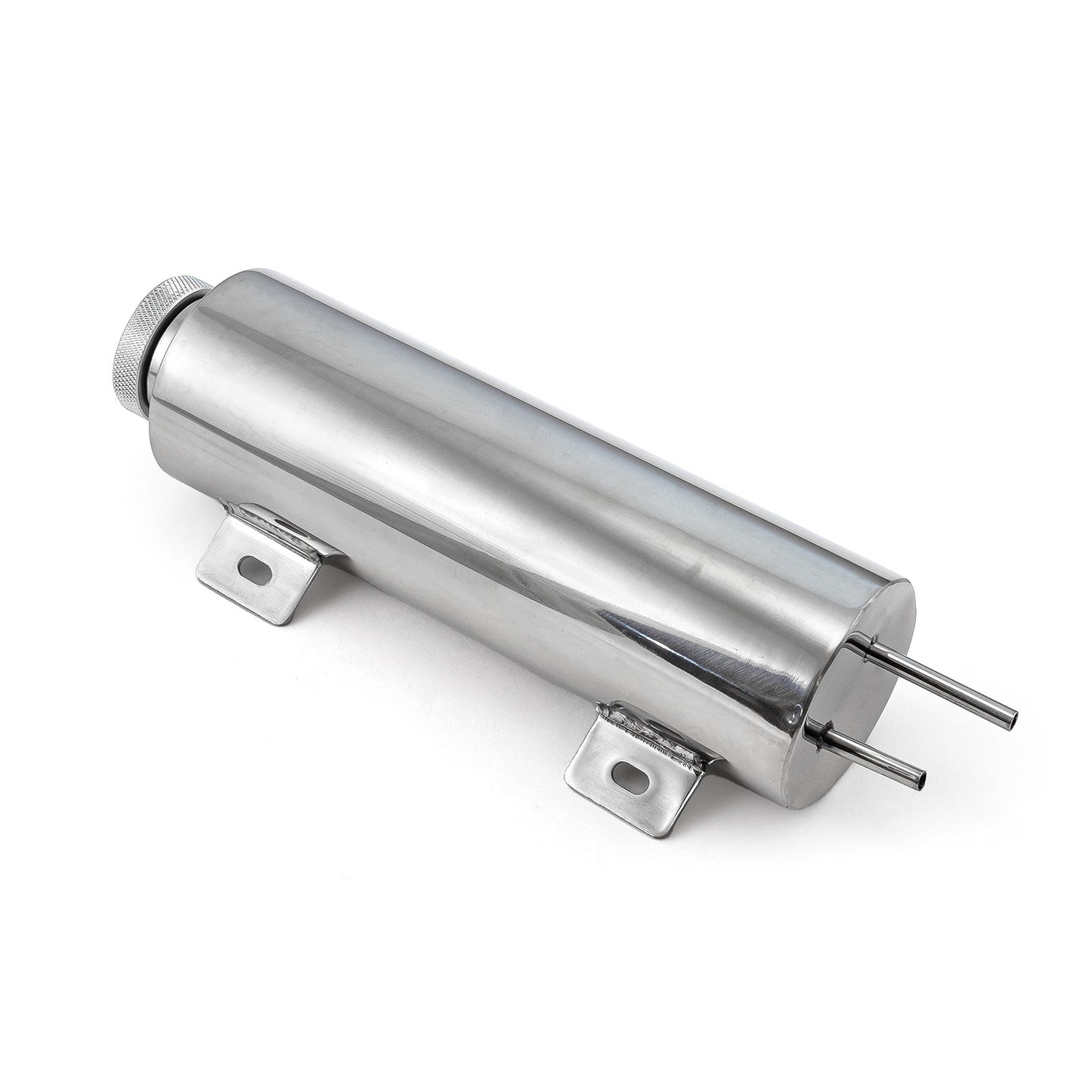 Tanque de desbordamiento de acero inoxidable de 3" x 11" con kit de soporte de montaje