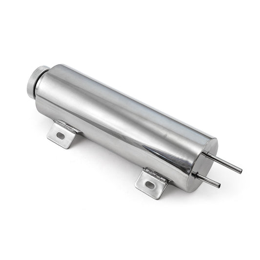 Tanque de desbordamiento de acero inoxidable de 3" x 11" con kit de soporte de montaje