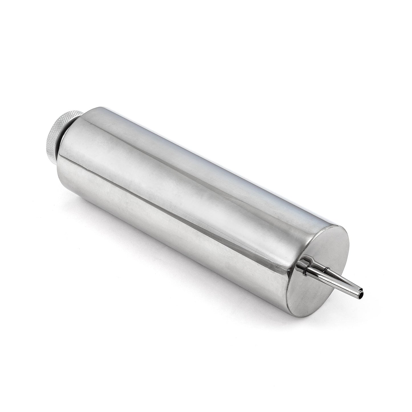 Tanque de desbordamiento de acero inoxidable de 3" x 11" con kit de soporte de montaje