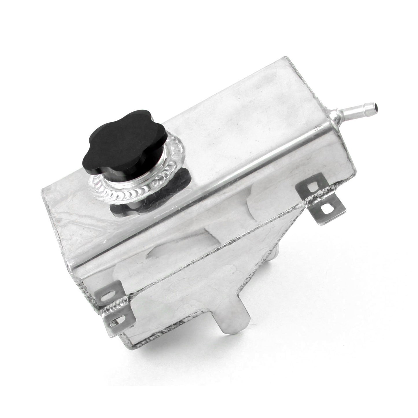Tanque de expansión de refrigerante de aluminio pulido para Ford Mustang 2005-10