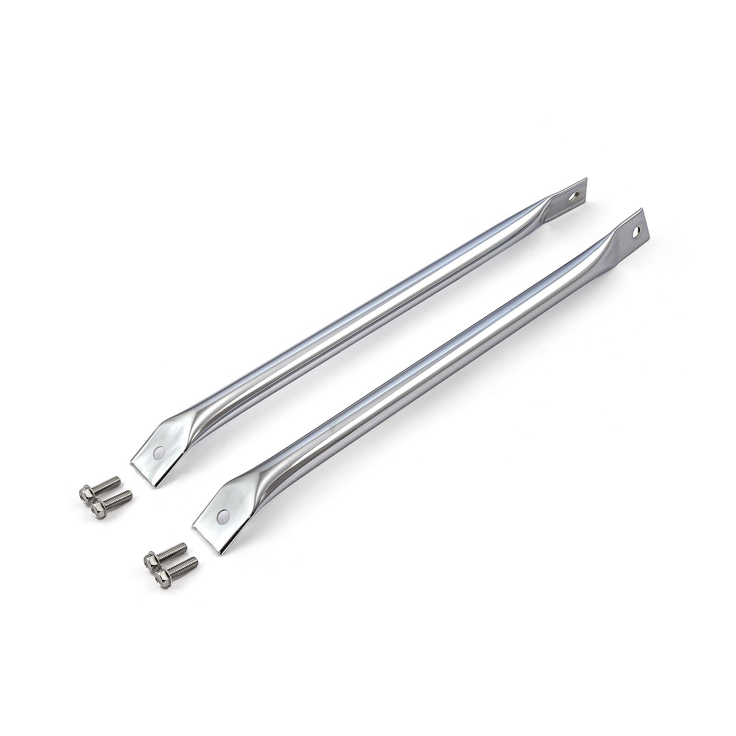 Barra de soporte del radiador cromada para Chevy Camaro 1967-82 Firebird 1967-69