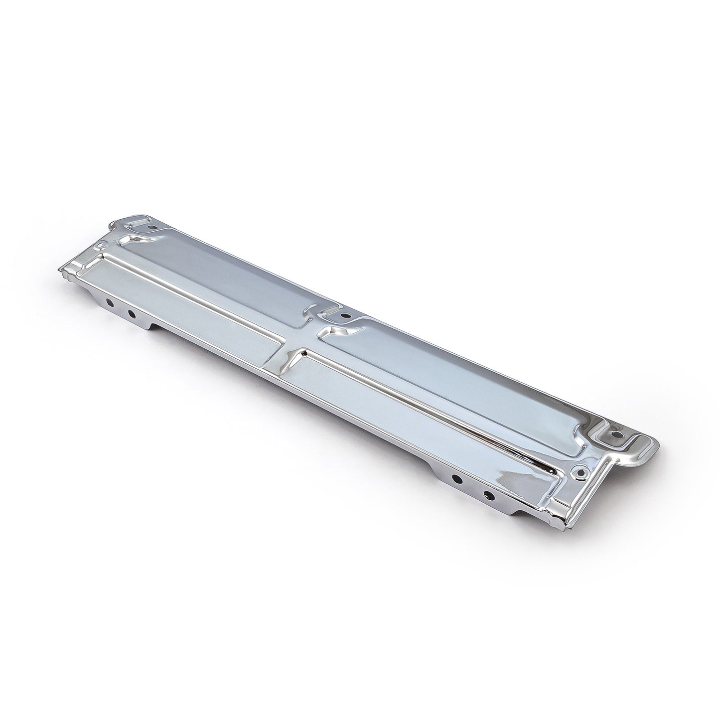 Panel de soporte de radiador estándar cromado para Chevy Chevelle Nova