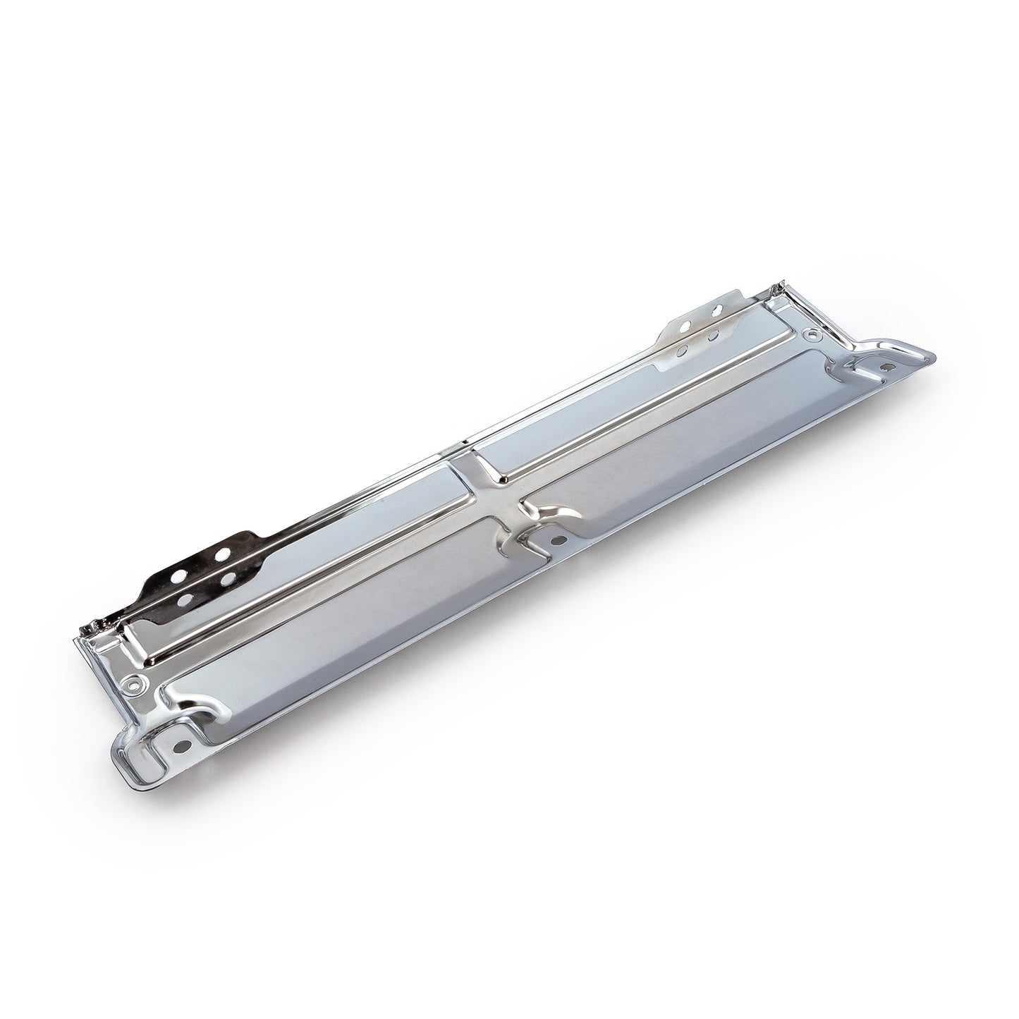 Panel de soporte de radiador estándar cromado para Chevy Chevelle Nova
