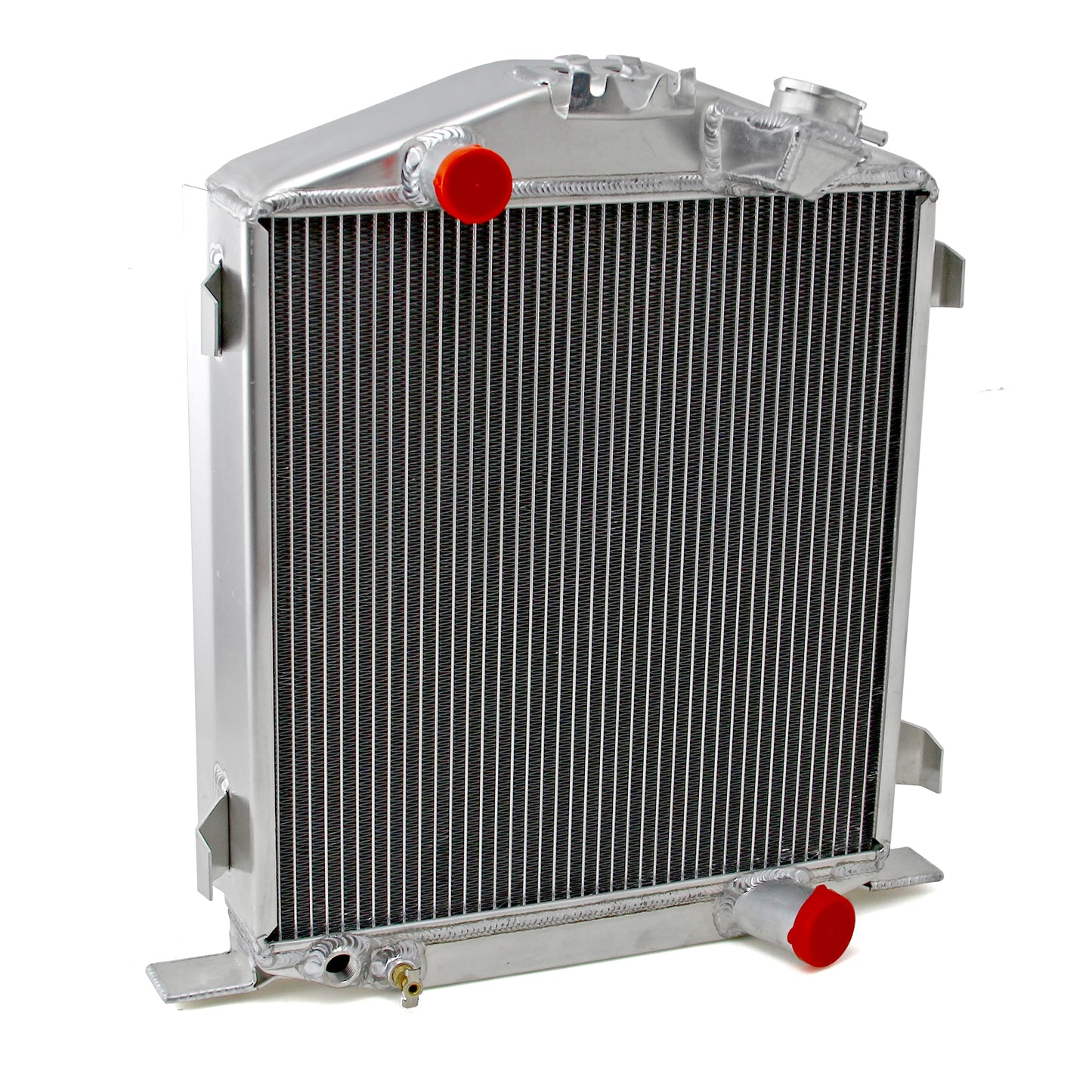 Ford Roadster High Boy 1932 Aluminum Radiator Polished (Short)