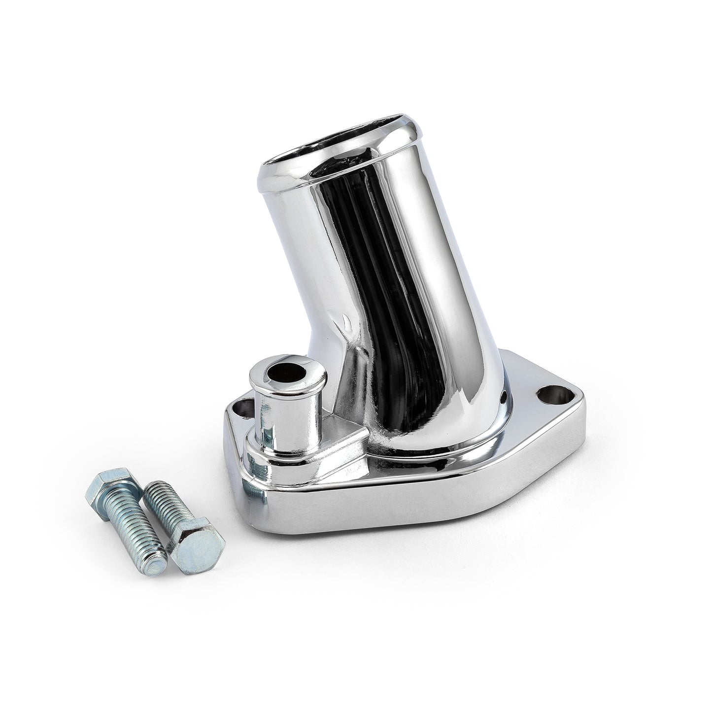 Ford SB 289 302 351 Windsor 1965-75 Junta tórica de la carcasa del termostato Cuello de agua Cromo