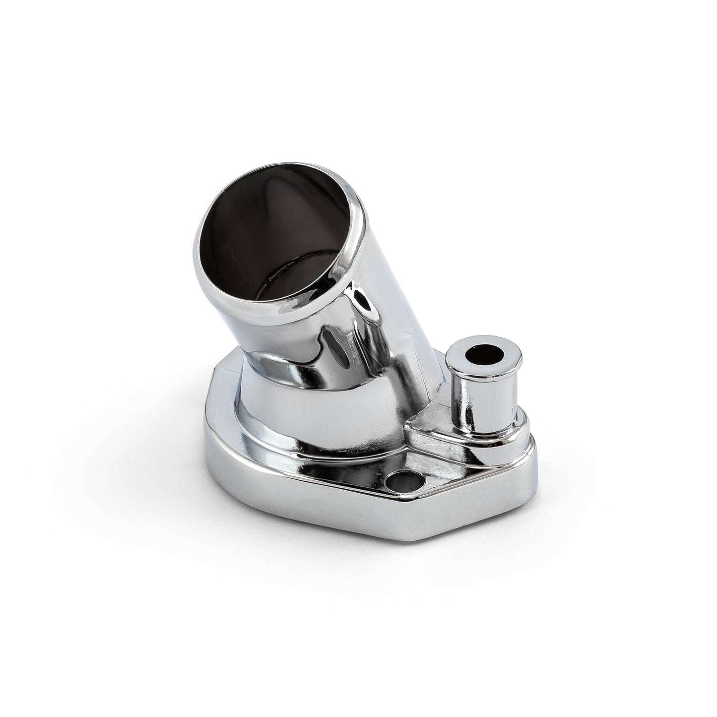 Ford SB 289 302 351 Windsor 1965-75 Junta tórica de la carcasa del termostato Cuello de agua Cromo