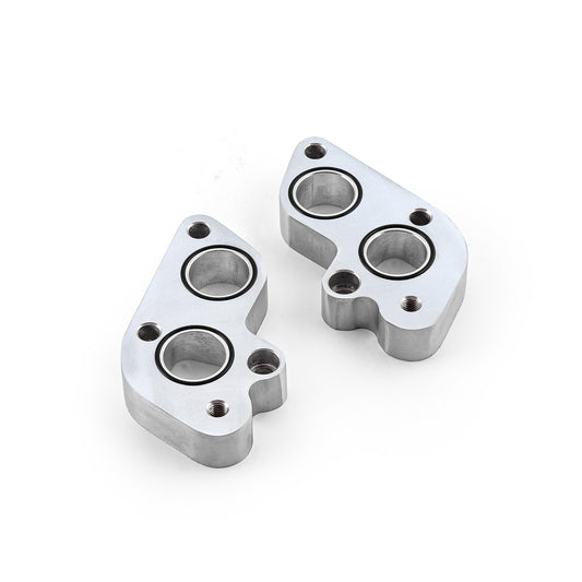 Kit de espaciador de bomba de agua de 0,790" con puerto CNC y junta tórica LS