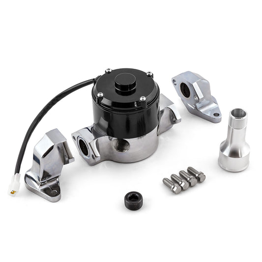 Bomba de agua eléctrica Ford 429 460 de 35+ Gpm cromada