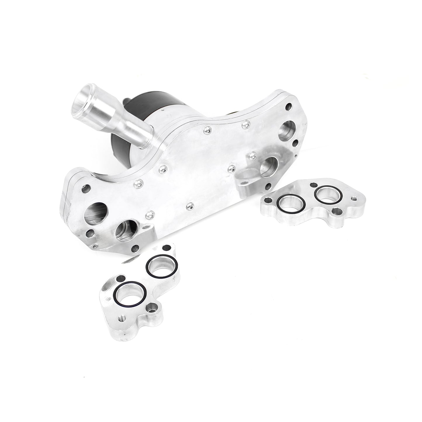 Bomba de agua eléctrica Chevy LS1 Slimline de 40+ Gpm pulida
