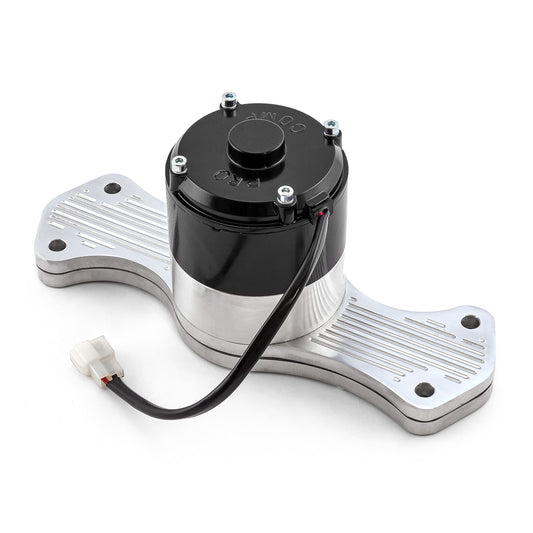 Chevy BBC 454 40+ GPM Slimline Electric Water Pump Polished