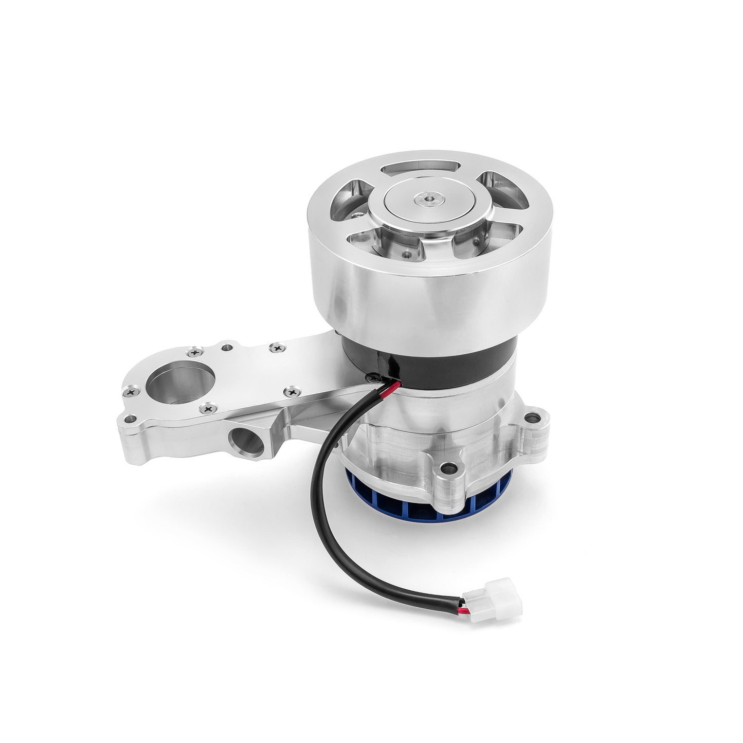 Bomba de agua eléctrica de aluminio billet Ford Coyote 5.0L con polea