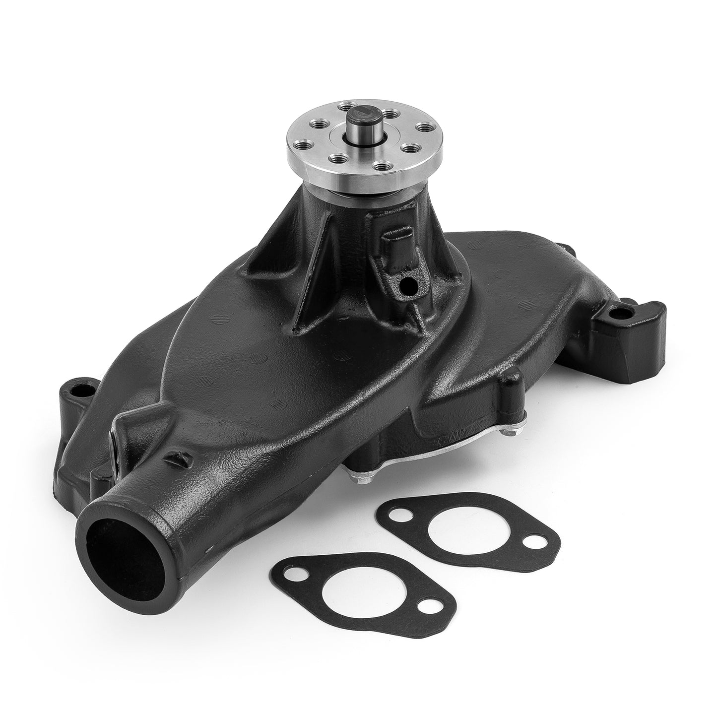 Chevy BBC 454 High Volume Aluminum Short Water Pump Black