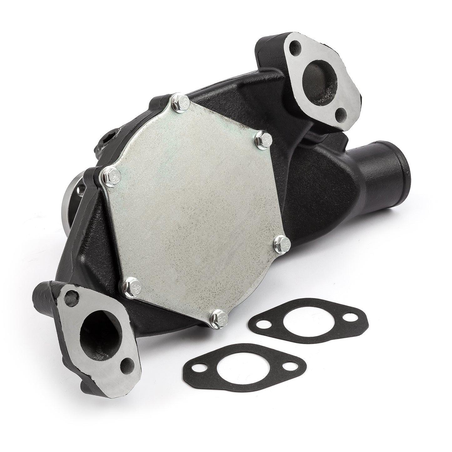 Chevy BBC 454 High Volume Aluminum Short Water Pump Black