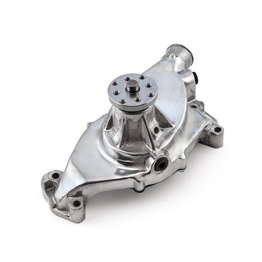 Chevy BBC 454 High Volume Aluminum Short Water Pump Polished