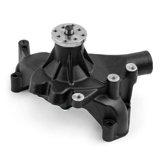 Chevy BBC 454 High Volume Aluminum Long Water Pump Black